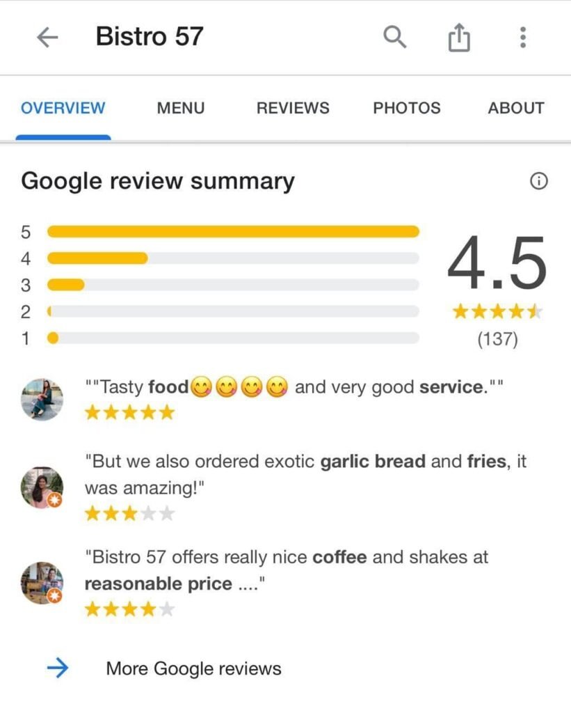 feedback from your customers
